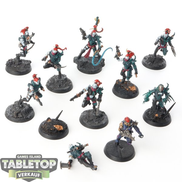 Drukhari - 10 x Wyches - bemalt