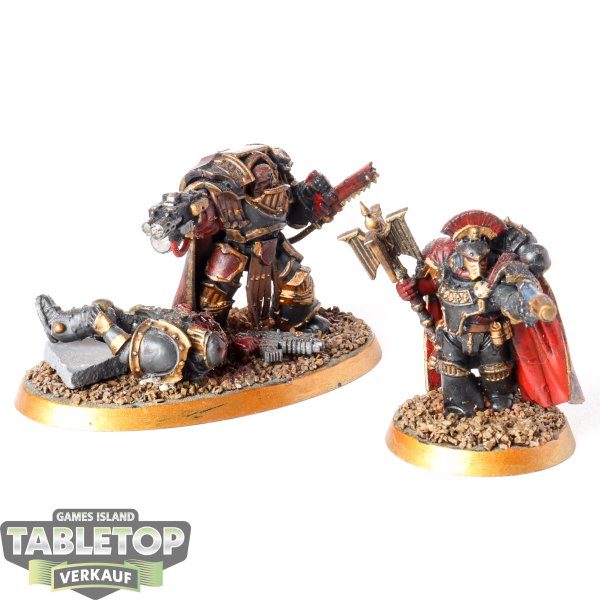 Horus Heresy - Legion Cataphractii Praetor & Chaplain Consul - bemalt