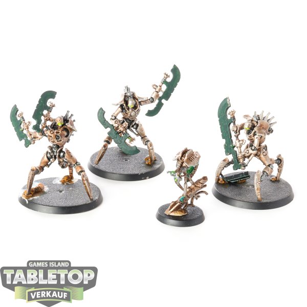 Necrons - 3 x Skorpekh Destroyers - bemalt