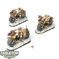 Imperial Fists - 3x Bikes - bemalt