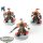 Adeptus Custodes - 3x Allarus Terminator  - teilweise bemalt