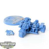 Space Marines - Attack Bike - grundiert