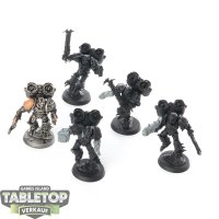 Chaos Space Marines - 5x Raptors - grundiert