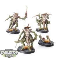 Tyraniden - 3 x Tyranid Warriors - bemalt