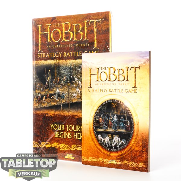 Der Hobbit Figuren - Gut - Der Hobbit Regelbuch 1te Edition - englisch