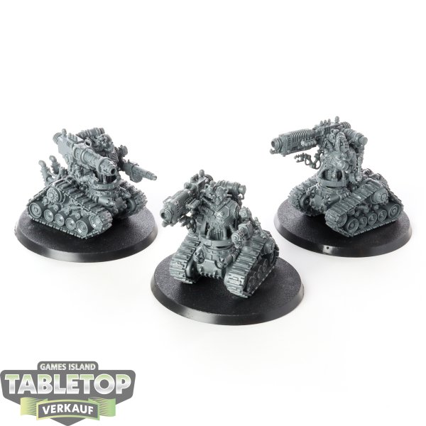 Adeptus Mechanicus - 3 Kataphron Destroyers - unbemalt