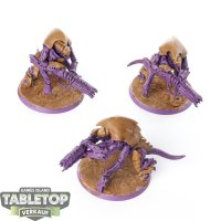 Tyraniden - 3x Hive Guard - teilweise bemalt