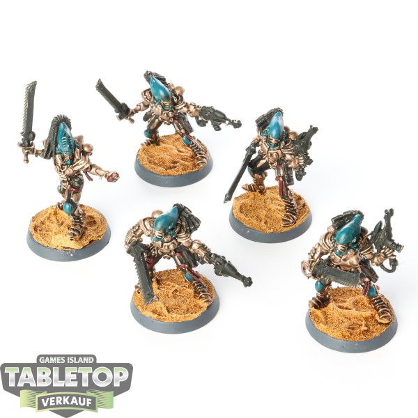 Craftworlds - 5x Striking Scorpions klassisch - bemalt