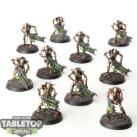 Necrons - 10x Necron Warriors - bemalt