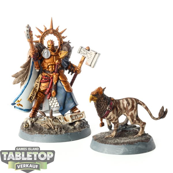 Cities of Sigmar - Lord-Imperatant & Gryph-hound - bemalt