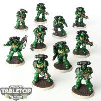 Space Marines - 10 x Primaris Intercessors - bemalt