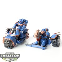 Space Marines - Attack Bike - bemalt