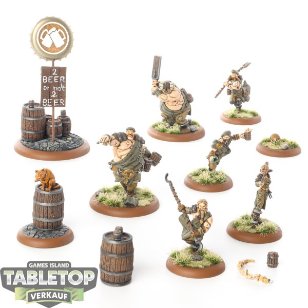 Guild Ball - The Brewers Guild - bemalt