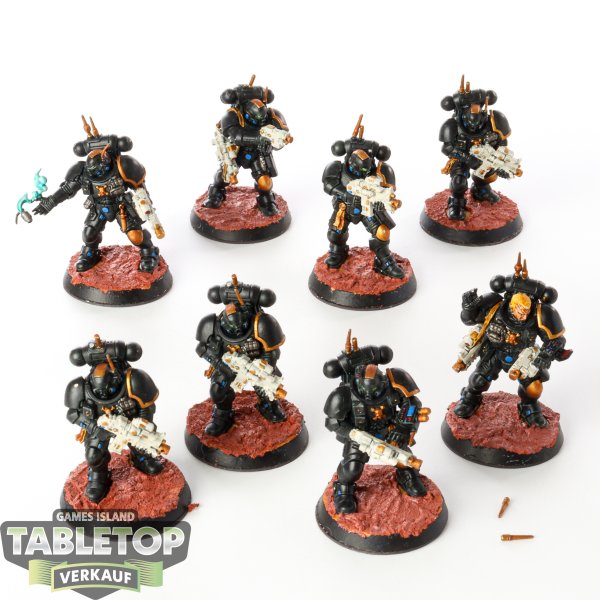 Space Marines - 8 x Primaris Infiltrators - bemalt