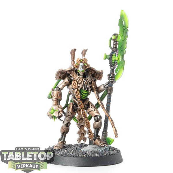 Necrons - Overlord with Tachyon Arrow - bemalt