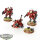 Tau Empire - 3x XV8 Crisis Battlesuit Team - klassisch - bemalt