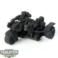 Space Marines - Attack Bike - grundiert