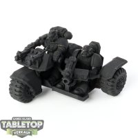 Space Marines - Attack Bike - grundiert