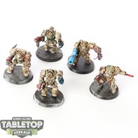 Dark Angels - 5x Terminator Squad - klassisch - bemalt