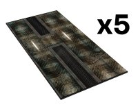 Playmats.eu - Rubber Zones for Warhammer 40k (5 Pieces) -...