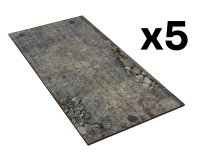 Playmats.eu - Rubber Zones for Warhammer 40k (5 Pieces) -...