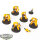 Imperial Fists - 5x Terminator Squad - bemalt