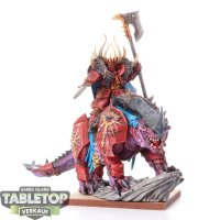 Warriors of Chaos - Chaos Lord on Karkadrak - bemalt