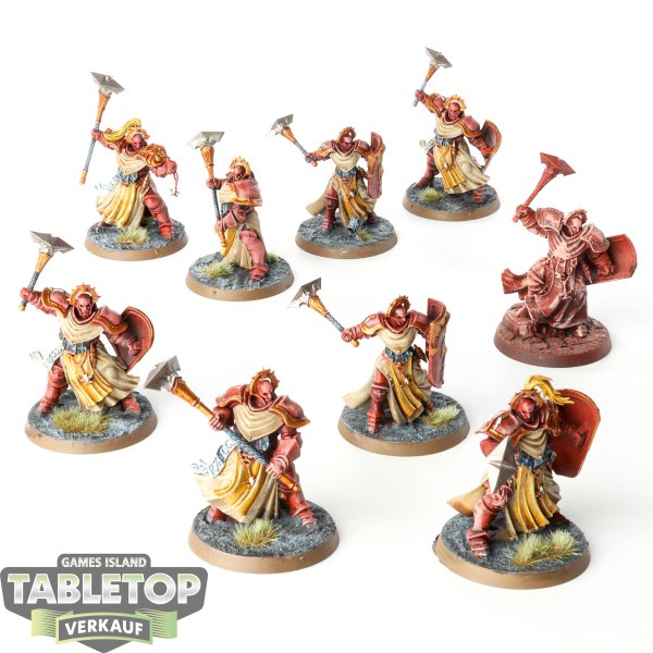 Stormcast Eternals - 10 x Sequitors - bemalt