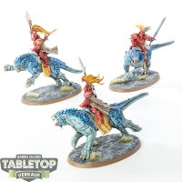 Stormcast Eternals - 3 x Evocators on Dracolines -...