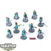 Drukhari - 10x Kabalite Warriors - teilweise bemalt