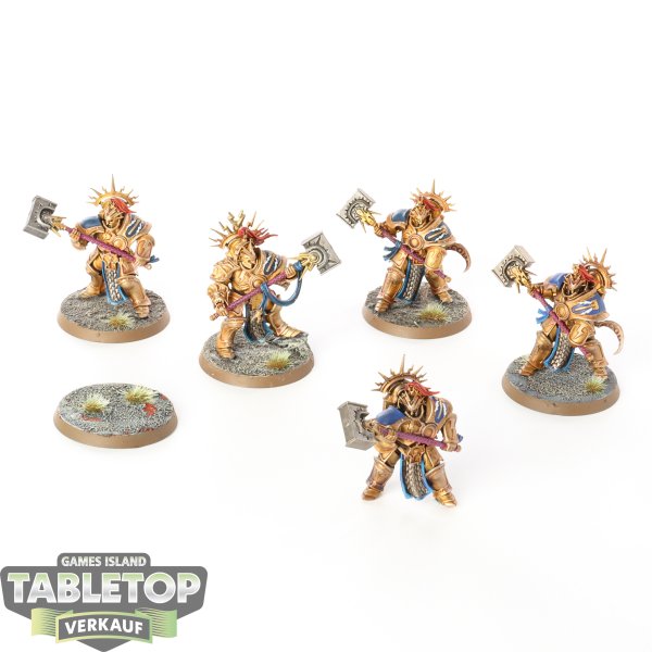 Stormcast Eternals - 5 Retributors - bemalt