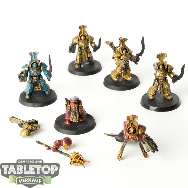 Thousand Sons - 5 x Scarab Occult Terminators - teilweise bemalt