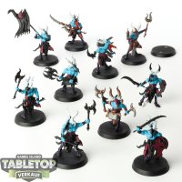 Thousand Sons - 10 x Tzaangors - teilweise bemalt