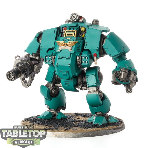 Space Marines - Primaris Redemptor Dreadnought - teilweise bemalt