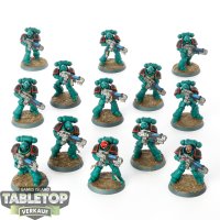 Space Marines - 13x Primaris Hellblasters - teilweise bemalt