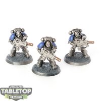 Space Marines - 3x Primaris Eradicators - teilweise bemalt