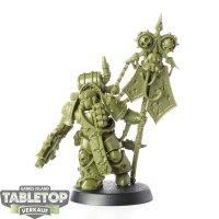 Death Guard - Plague Marine Icon Bearer - unbemalt