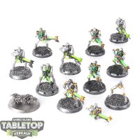 Necrons - 10x Necron Warriors klassisch - bemalt