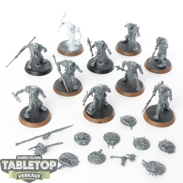 Orruk Warclans - 10 x Gutrippaz - teilweise gebaut