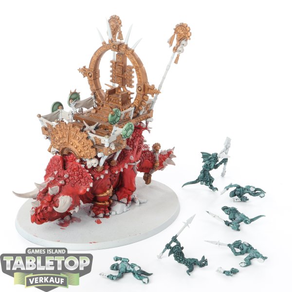 Seraphon - Engine of the Gods - teilweise bemalt