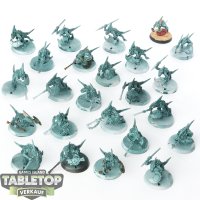 Seraphon - 24 x Skinks - teilweise bemalt