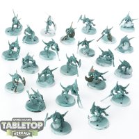 Seraphon - 24 x Skinks - teilweise bemalt