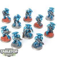 Space Marines - 10 x Primaris Intercessors - bemalt