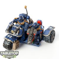 Ultramarines - Attack Bike klassisch - bemalt