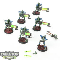 Necrons - 6 Immortals klassisch - bemalt