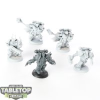 Chaos Space Marines - 5x Chosen klassisch - teilweise bemalt