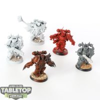 Chaos Space Marines - 5x Chosen klassisch - teilweise bemalt