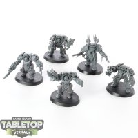 Chaos Space Marines - 5x Chaos Terminator Squad - unbemalt