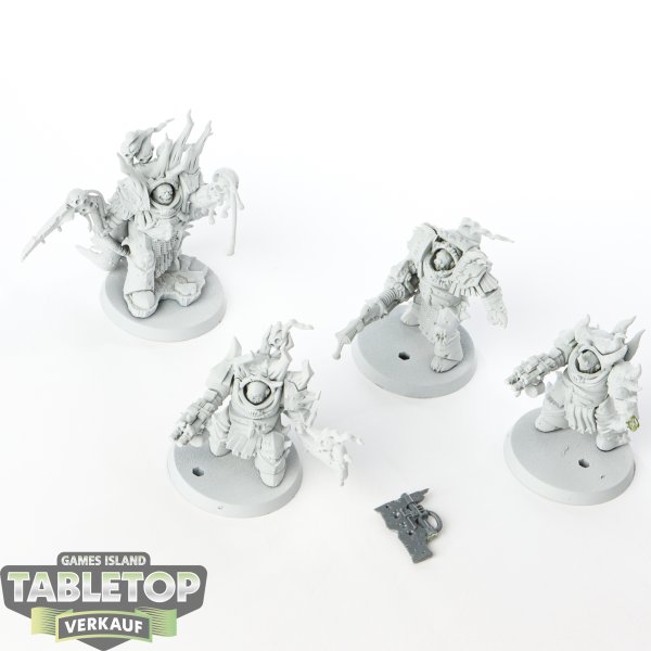 Death Guard - Lord Felthius & the Tainted Cohort - teilweise bemalt