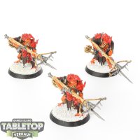 Orruk Warclans - 3x Man-Skewer Boltboyz - bemalt